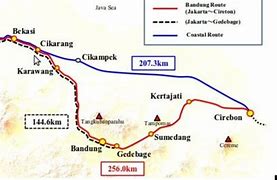 Kereta Cepat Jakarta Bandung Rute